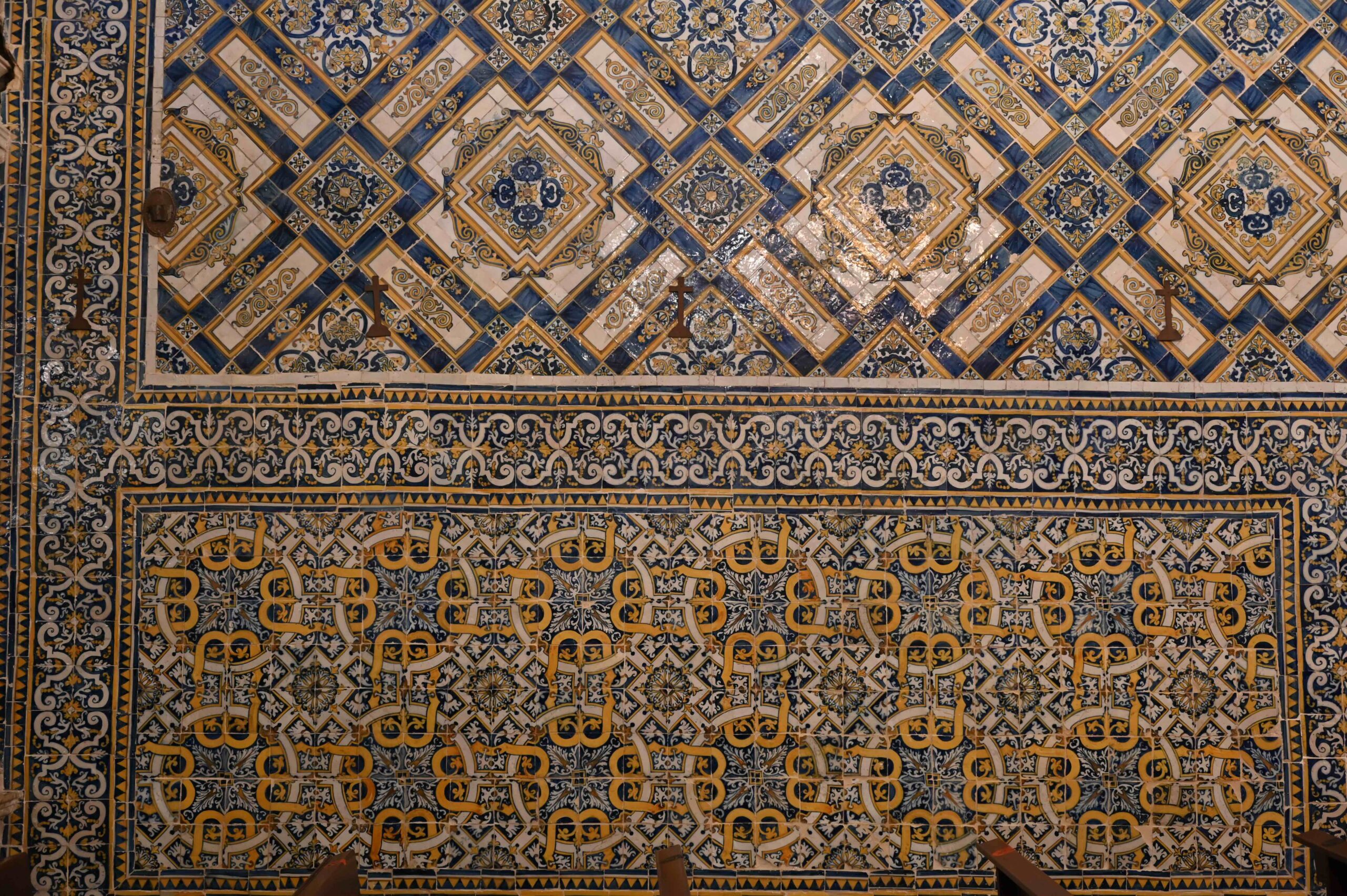 Paineis de Azulejo (pormenor) - Igreja de Pontével